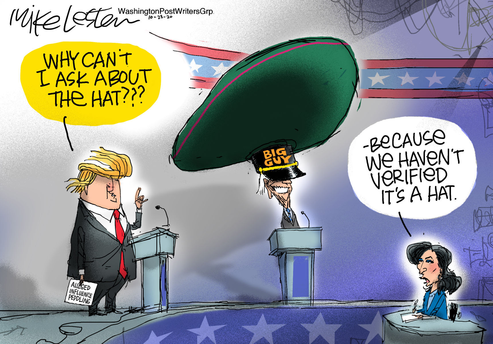 Mike Lester cartoon